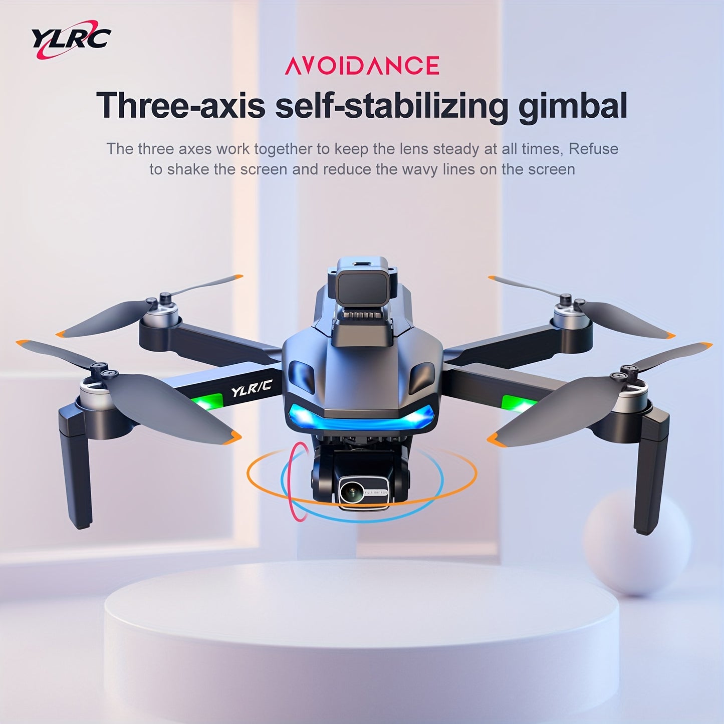 S135pro UAV Drone With Quadruple Radar Obstacle Avoidance, Extended Flight Time, 5G Signal, Dual WiFi, 1080P Camera, Perfect Gift For Men Women Teenagers