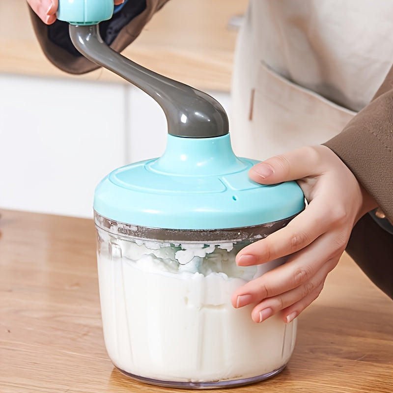 Cake Cream Beater Semi-automatic Hand Shaker Egg Mixer Kitchen Baking Tools Kitchen Accessories