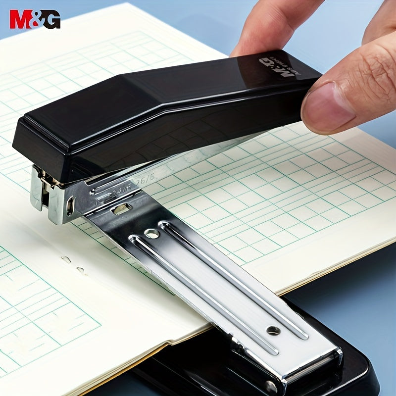 M&G Stapler: The Ultimate Home Office Stapler for Students - Rotatable, Labor-Saving & Multi-Functional!