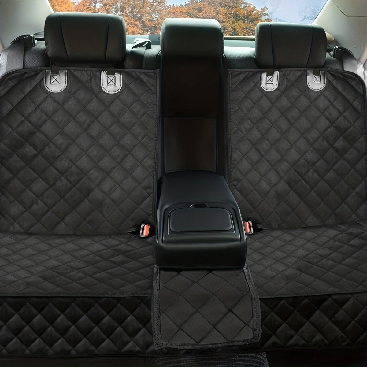 Protect Your Car Seats From Pet Hair & Messes With This Waterproof & Anti-Slip Dog Car Seat Cover!