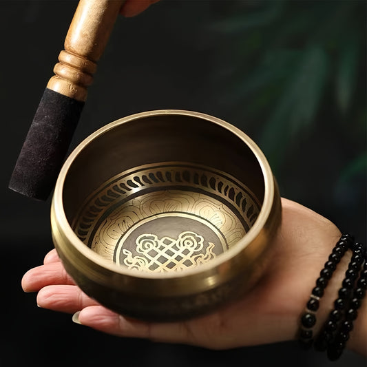 Experience Ultimate Mindfulness & Healing with Our Upgraded Singing Bowls Set - Handcrafted in Nepal