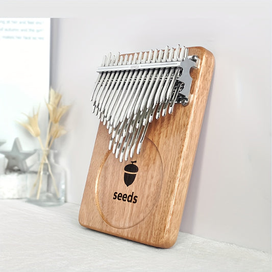 41 Keys Seeds Okoume Wood Kalimba  Accurate Tuning Three Layers Keys Thumb Piano Acoustic Finger Piano Chromatic Kalimba  Musical Instrument