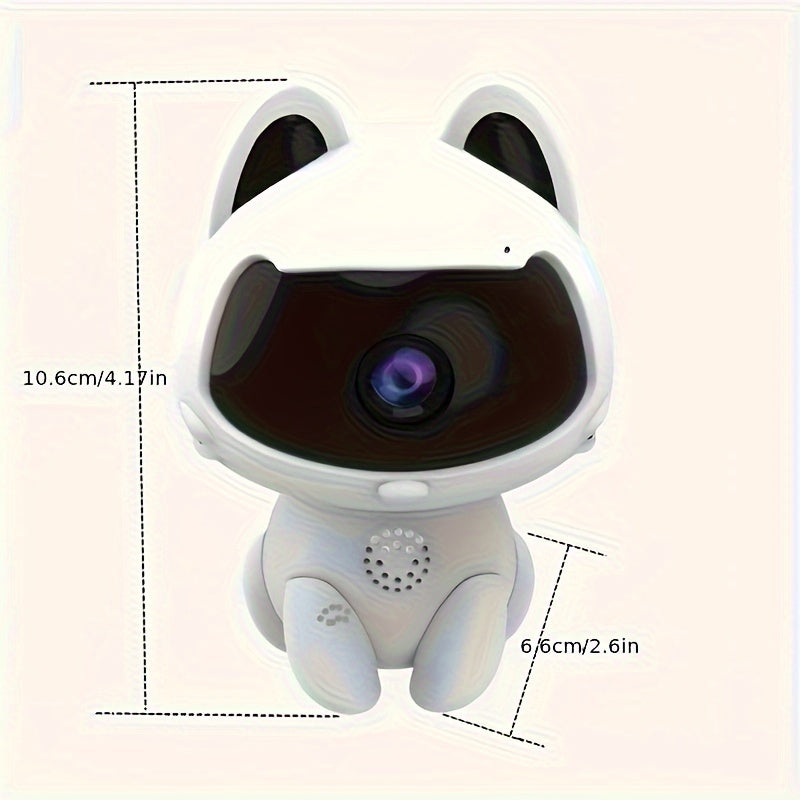 Intelligent Infant Home Monitoring Camera 1080P Wireless Camera Indoor Card Machine With Motion Detection, Sound Detection And Sound Alarm Function