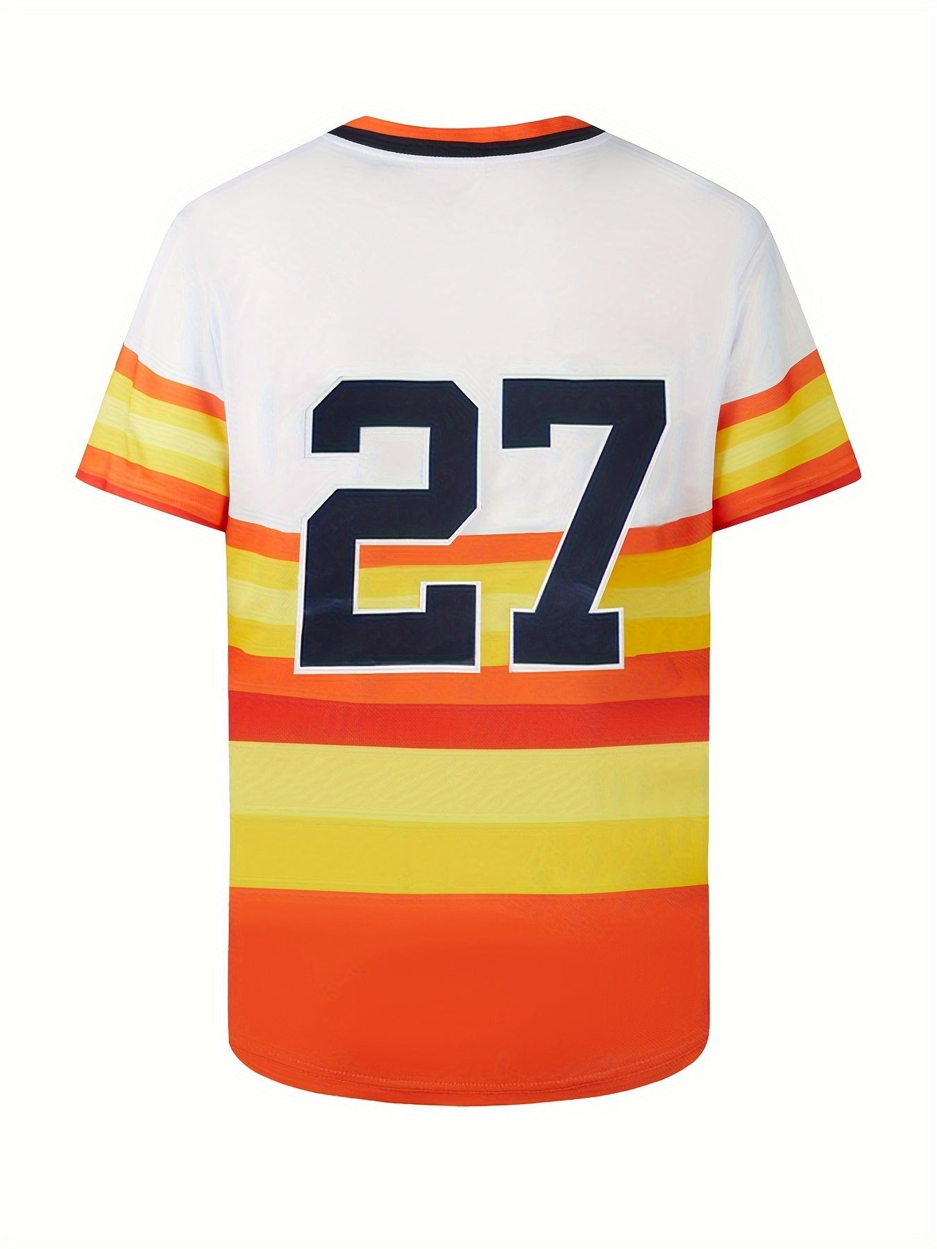 Plus Size Men's Letters & Star Graphic Print Jersey T-shirt For Sports\u002Foutdoor