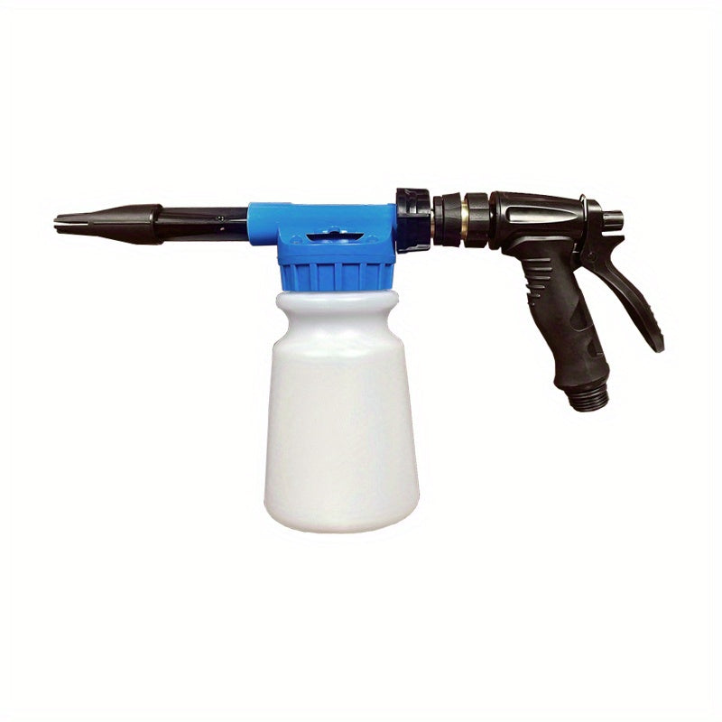 Adjustable Range Car Wash Gun Foam Jet Nozzle Gun for Cars, Trucks, Boats and More - Just Spray and Rinse, No Residue or Film