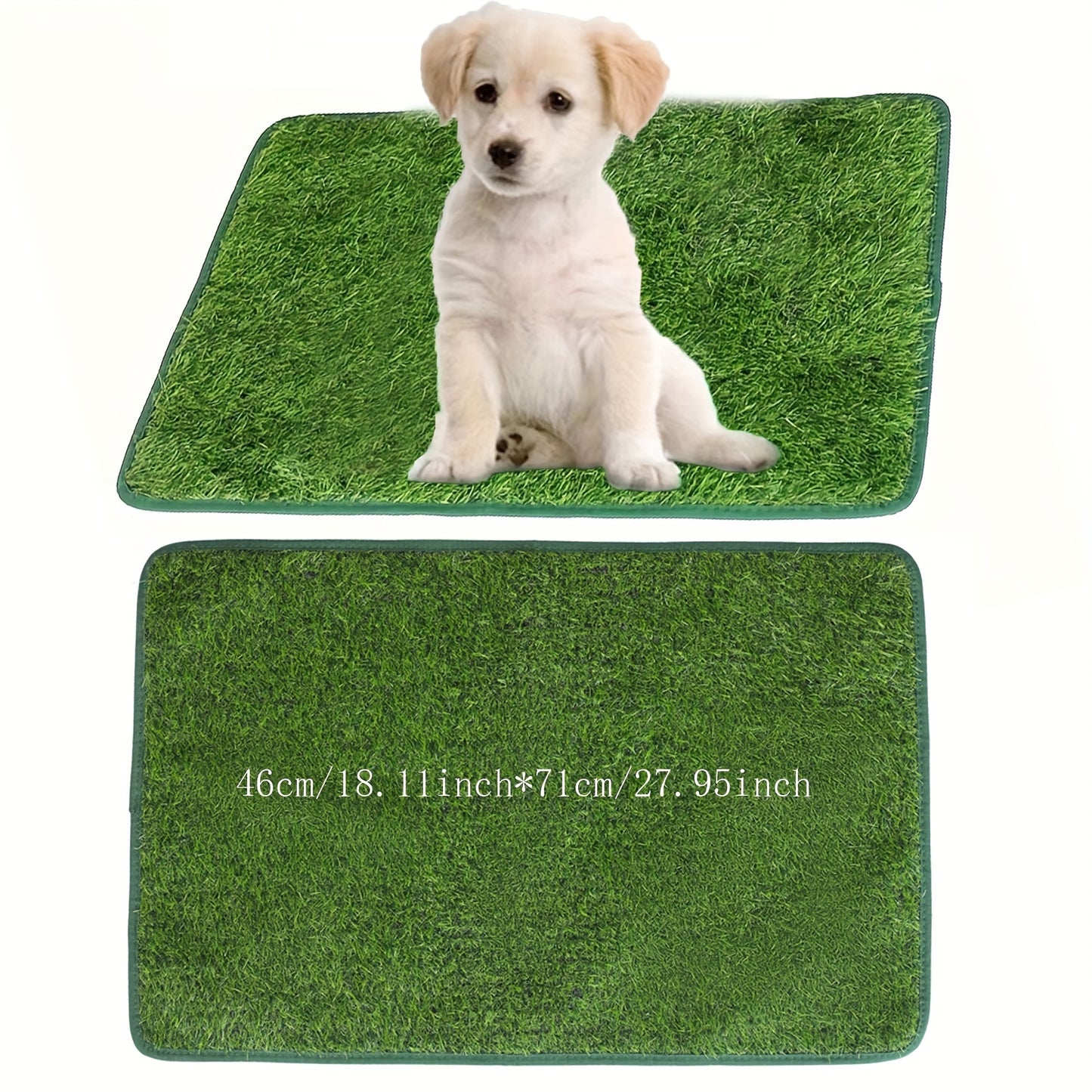 Artificial Grass Pad Dog Grass Mat, Breathable And Washable Dog Potty Training Mat For Outdoor, Reusable Dog Pee Grass Pad