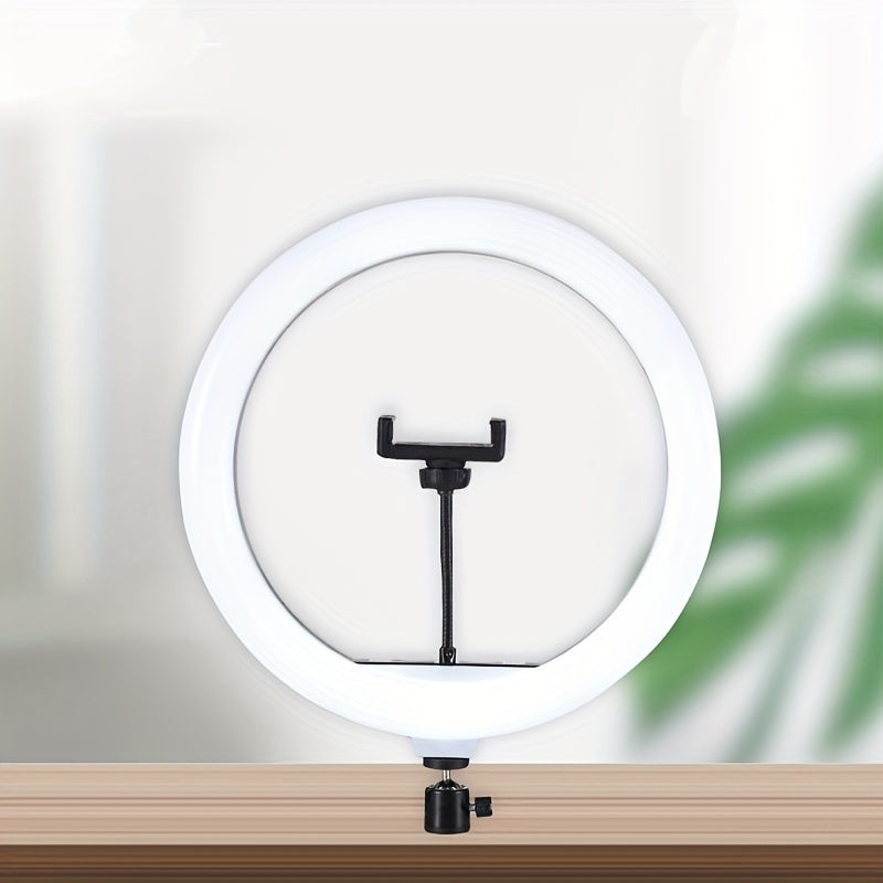 Ringlight 13 Inch Selfie Ringlight With Tripod Stand & Flexible Phone Holder, Dimmable Led Light Stand Gift For Birthday\u002FEaster\u002FPresident's Day\u002FBoy\u002FGirlfriends