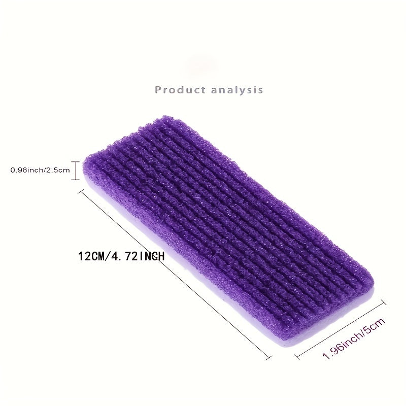 4 unidades de pedra-pomes para esfoliação e remoção de calos - removedor de pele dura para cuidados com os pés e purificador de pedicure