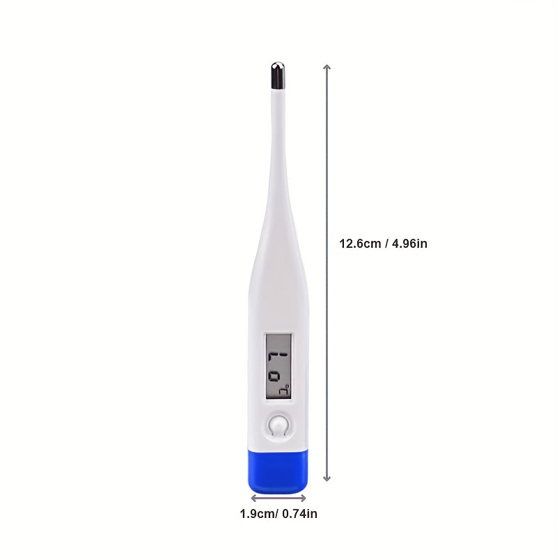 1pc Termómetro, Termómetro Celsius-Termómetro médico digital para fiebre Lecturas precisas y rápidas-Indicador de fiebre oral y rectal Celsius