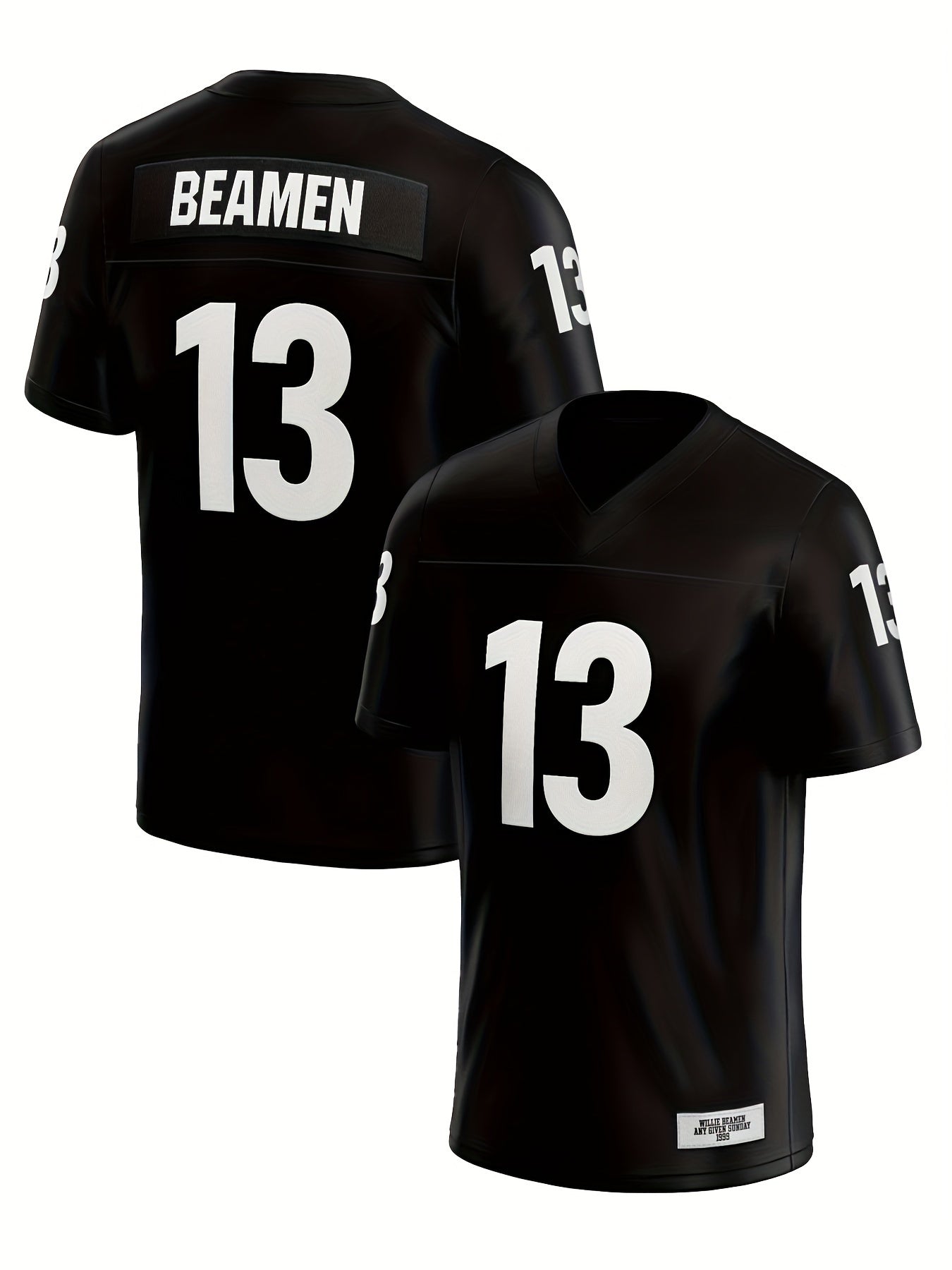 Plus Größe Herren #13 Grafik druck Jersey Shirt für Sport \ u002Ffootball, Herren bekleidung