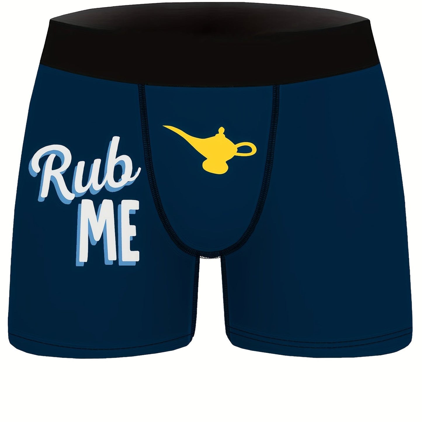 Calzoncillos boxeadores de impresión digital para hombres, novedad Funny Boxers Trunks, calzoncillos elásticos cómodos y transpirables, ropa interior de moda para hombres