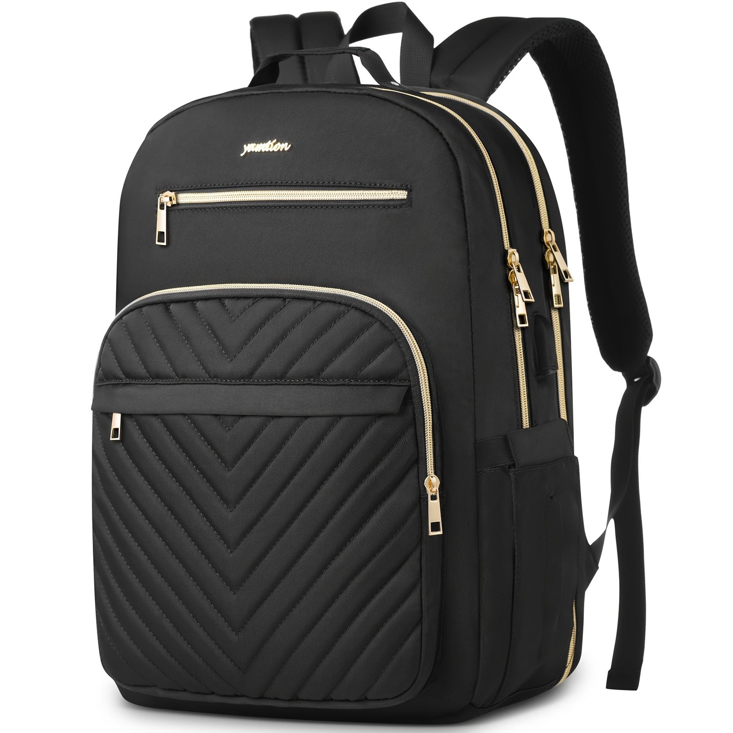 Trendy Wave geste ppter Rucksack, Laptop-Rucksack mit großer Kapazität, perfekter Frauen-Rucksack für Freizeit reisen, Arbeit, Schul pendeln, Schult asche, Bücher tasche