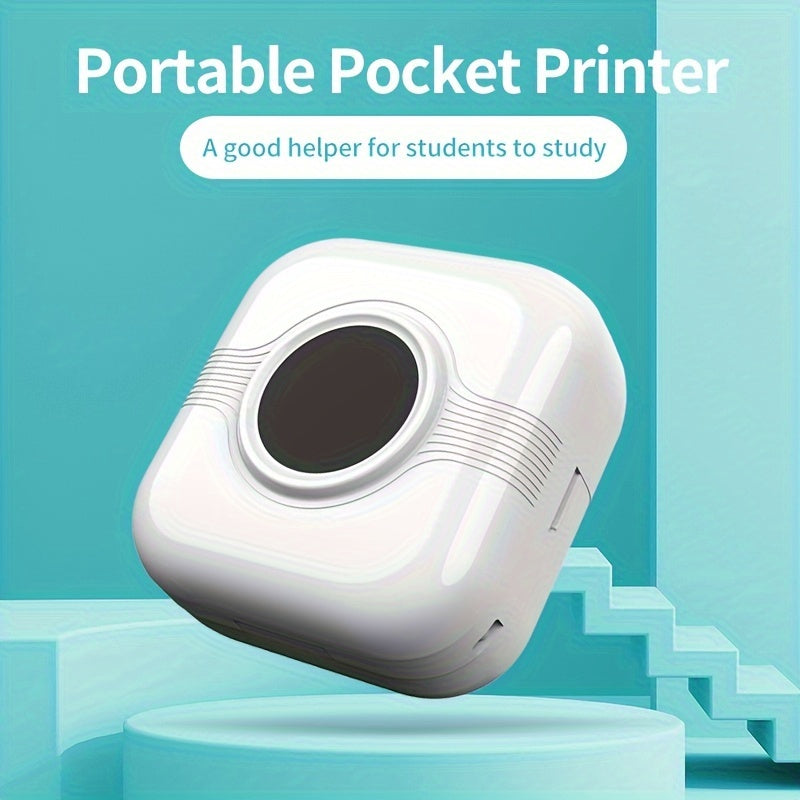 Mini Pocket Printer: Portable Thermal Printer for Android\u002FIOS APP, Inkless & Perfect for Home, Office, Study & Work! The Perfect Gift for Christmas