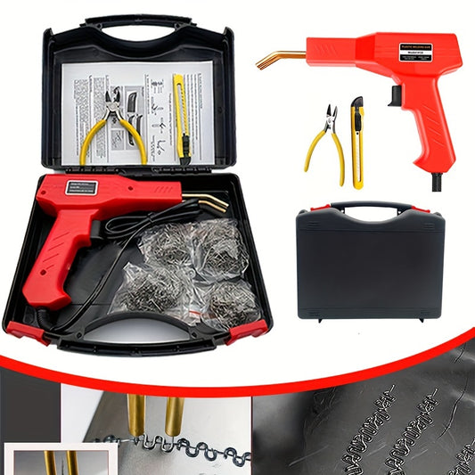 110V Portable Plastic Welding Machine - Perfect for Car Bumper Crack Repair & PVC Welding!