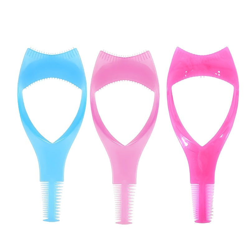 3Pcs\u002F5pcs Lash Buddy Mascara Shield Guard Lash Applicator Makeup Cosmetic Eyelash Tool, Eyelash Tool Upper Lower Eye Lash Mascara Guard Applicator