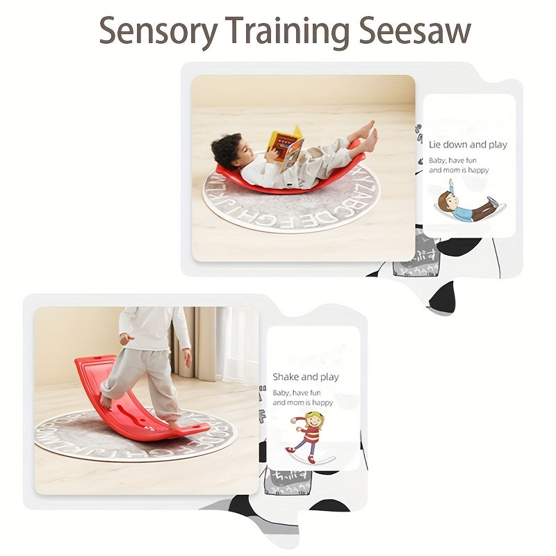 Sensory Training Seesaw Board\u002FClever Board\u002FClipboard Balance Board&Indoor Outdoor Household Toys