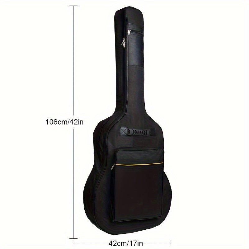 Guitar Big Bag 41 Inch 0.25 Inch Sponge Padding Water Resistent Dual Adjustable Shoulder Strap Guitar Case