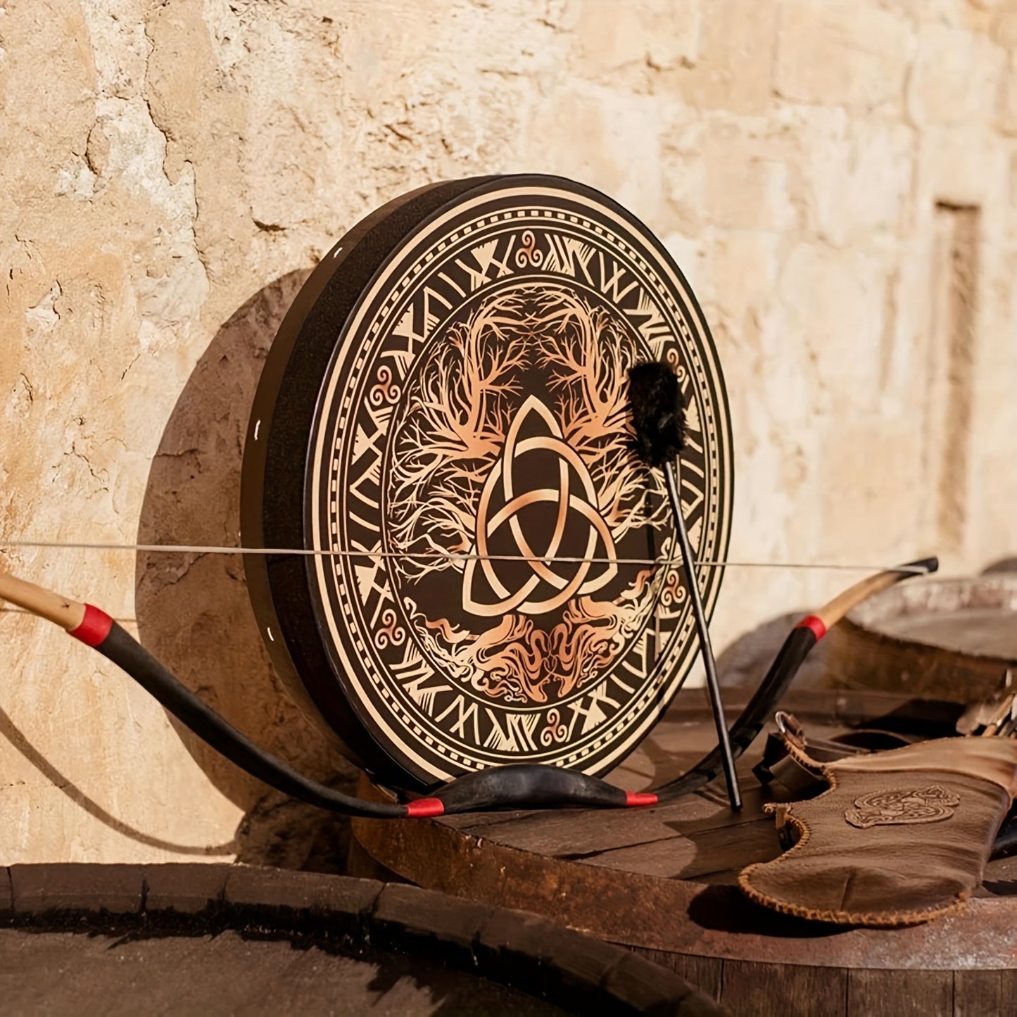 Handmade Shaman Drum - Perfect Sound Healing Tool And Soul Gift For Music Lovers