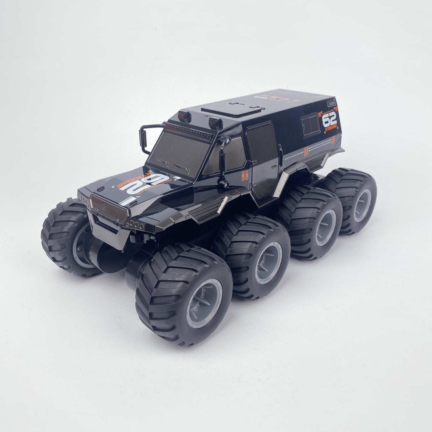 2.4GHZ 8-Wheel Off-road Amphibious Stunt Vehicle With High Speed Running, All Terrains Available, Waterproof Design, Long Running Distance, Birthday Christmas Gifts Toy Car