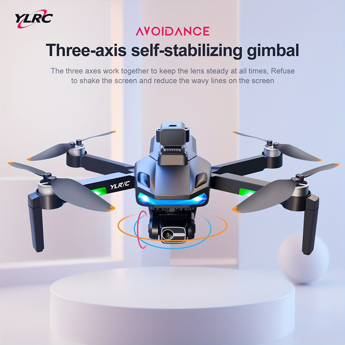 New S135pro  UAV Drone - 5G Signal, Dual WiFi, 1080P Camera, LCD Display, Quadruple Radar Obstacle Avoidance, Extended Flight Time.Perfect For Beginners Men's Gifts And Teenager Stuff