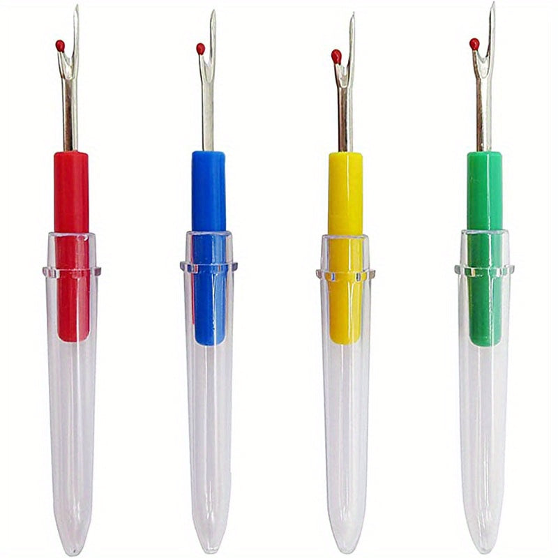 4pcs Sewing Seam Rippers, Handy Stitch Rippers For Sewing Crafting Removing Threads Tools