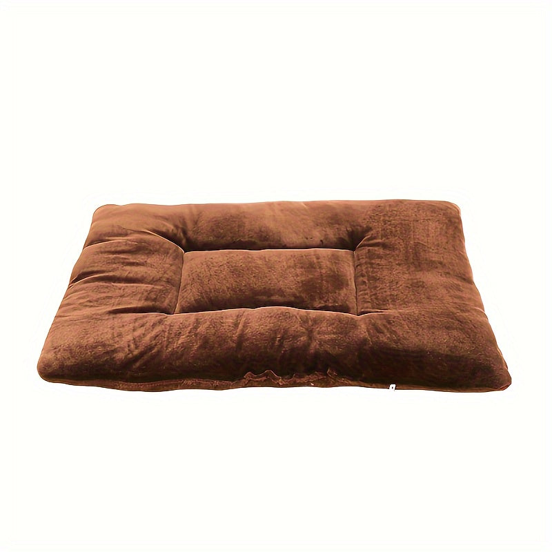 Tapis de coussin de chat épaissi d'hiver, tapis de lit de chat en peluche doux tapis de couchage fournitures pour animaux de compagnie