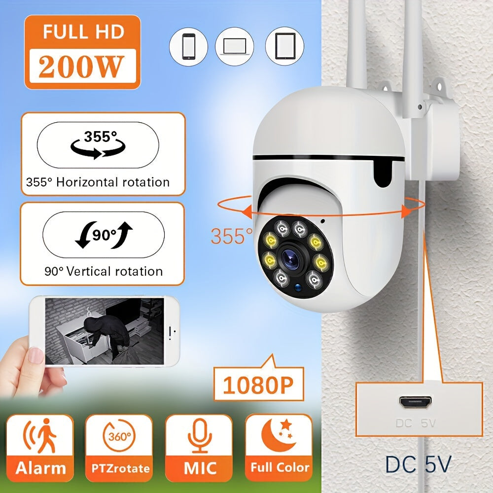 Secure Your Home With 5G Wireless Surveillance Cameras - HD 1080p Motion Tracking & Protection