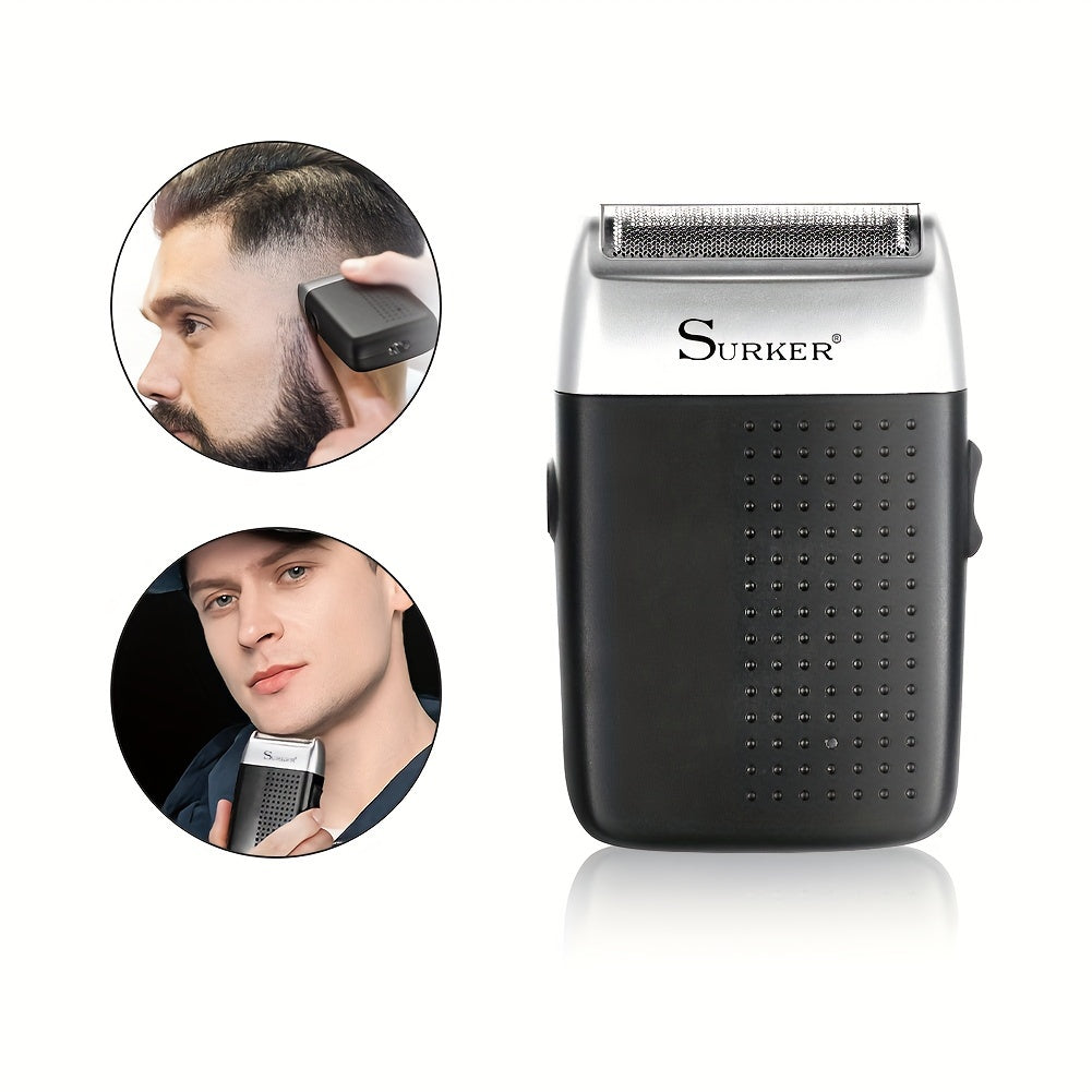 Men's Electric Portable Shaver Reciprocating Floating Shaver