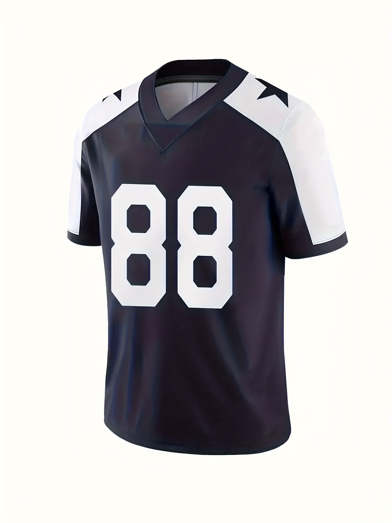 T-shirt en jersey imprimé graphique #88 pour hommes pour le football \ u002Fsports \ u002Foutdoor