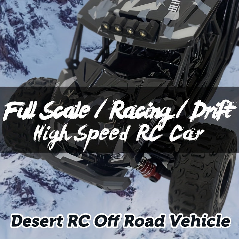 All Terrain Off-Road RC Cars, 80KM\u002FH High Speed, Full Scale 4WD Waterproof Vehicle, Drifting \u002F Racing \u002F Climbing Car, 30 Minutes Play Time, Camouflage Clash Design, Best Halloween and Christmas Gifts