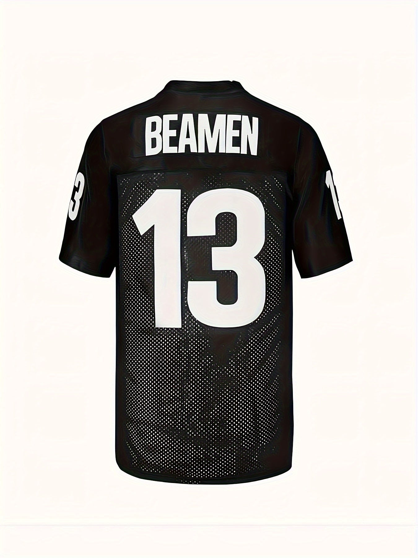 Plus Size Men's #13 Graphic Print Jersey Shirt For Sports\u002Ffootball, Men's Clothing