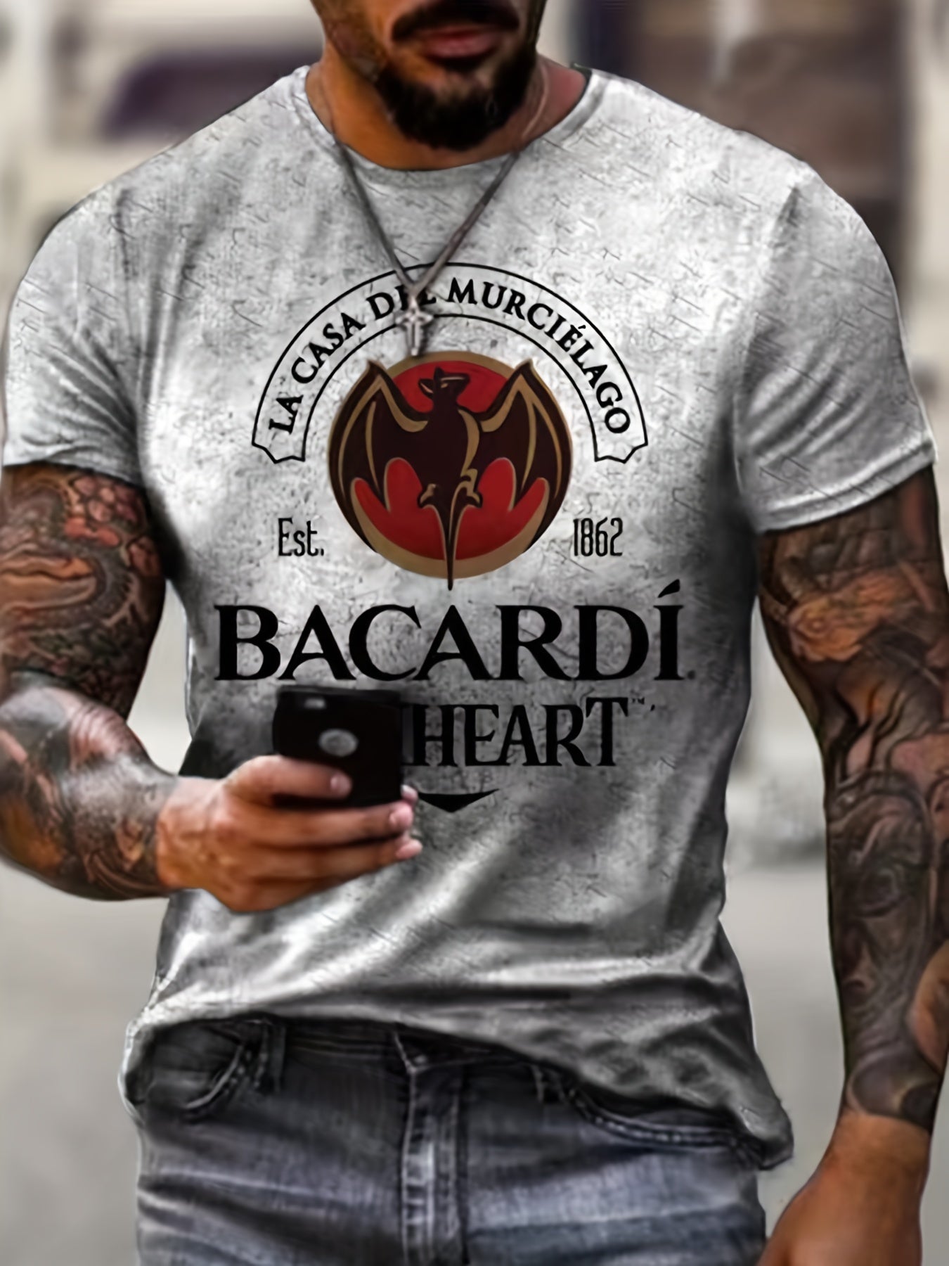 Camisetas de hombre de moda Camiseta de secado rápido Cuello redondo Manga corta Hombre Patrón 3D Impreso Atlético Hip-Hop Tops