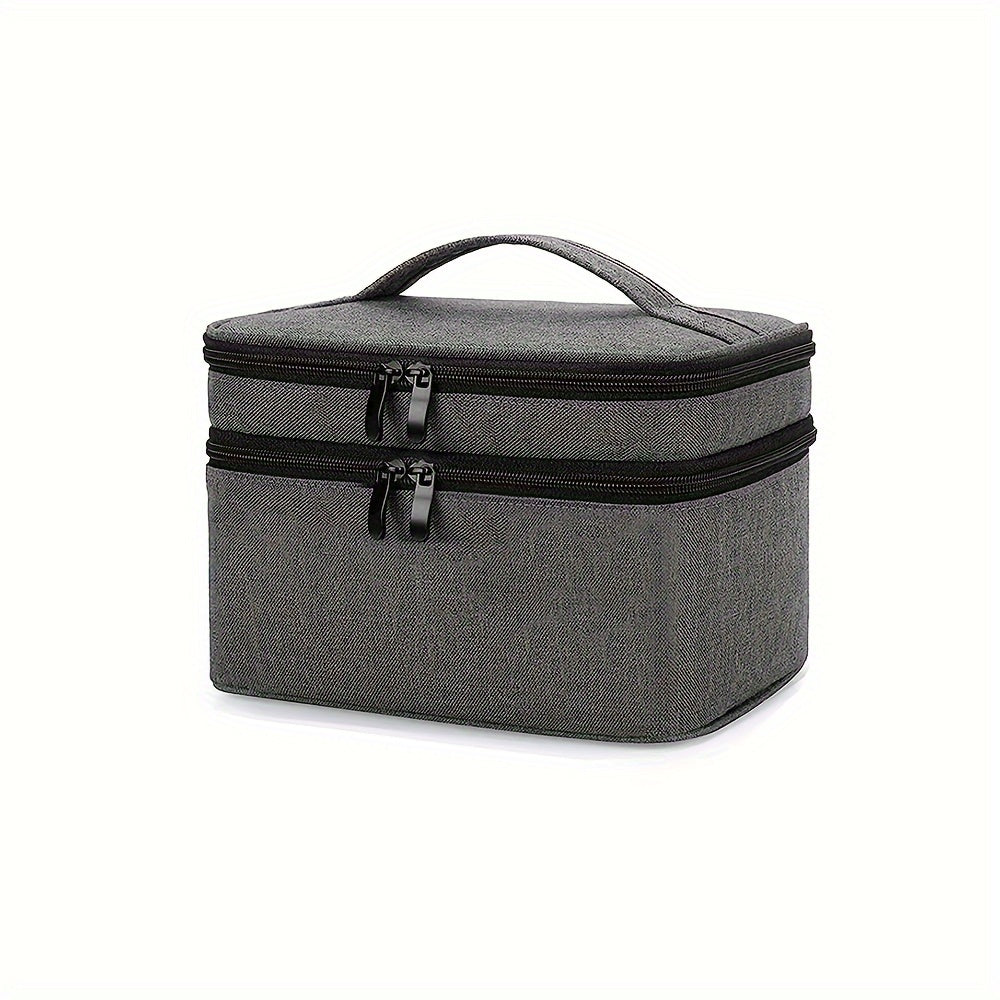 1 Pc Organisateur de médecine et sac de rangement vide, boîte de premiers secours familiale, sac d'organisateur de bouteille de pilule pour médicaments d'urgence, suppléments ou kits médicaux, sac de médecine à fermeture à glissière pour la maison et le v