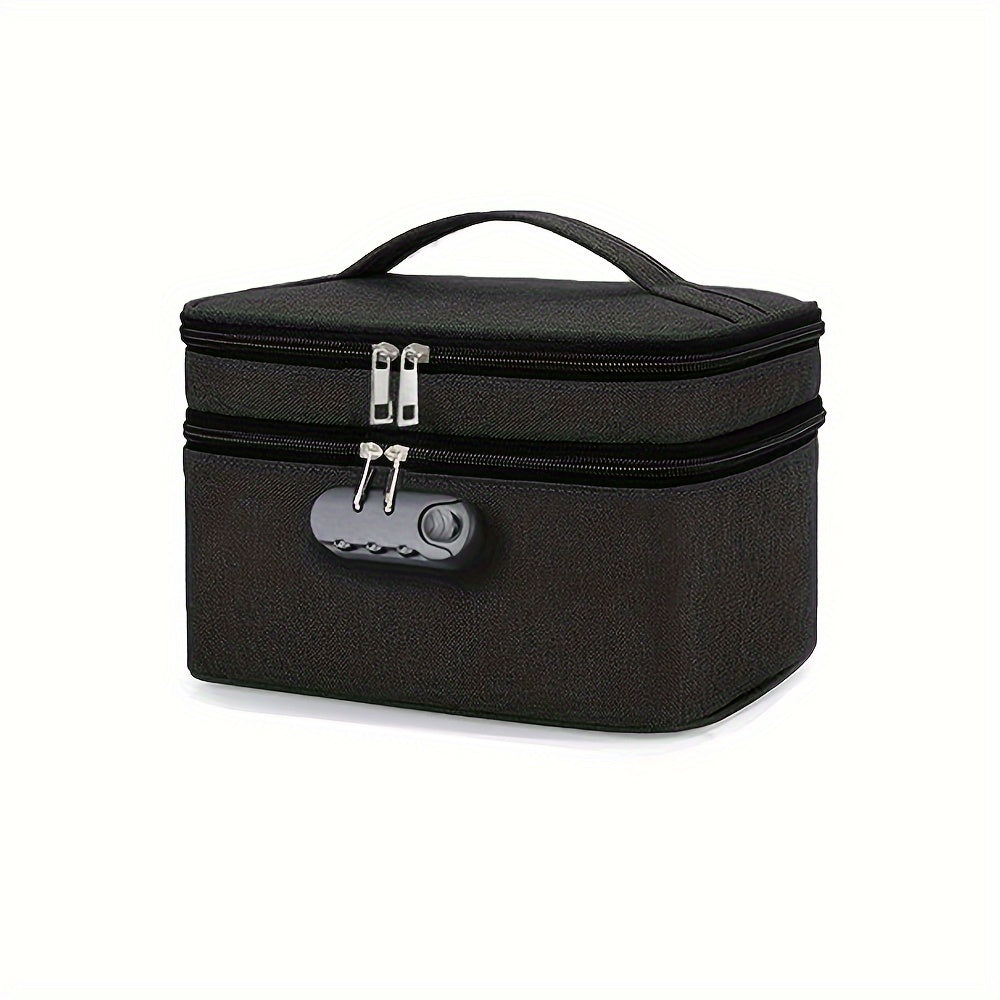 1 Pc Organisateur de médecine et sac de rangement vide, boîte de premiers secours familiale, sac d'organisateur de bouteille de pilule pour médicaments d'urgence, suppléments ou kits médicaux, sac de médecine à fermeture à glissière pour la maison et le v