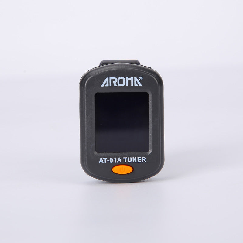 Tune Your Guitar, Bass, Violin, Or Ukulele Instantly With The AROMA AT-01A Portable Clip-on Tuner!