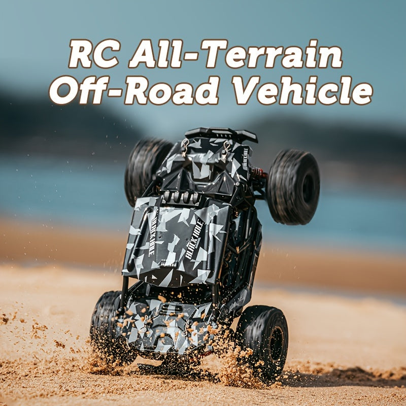 All Terrain Off-Road RC Cars, 80KM\u002FH High Speed, Full Scale 4WD Waterproof Vehicle, Drifting \u002F Racing \u002F Climbing Car, 30 Minutes Play Time, Camouflage Clash Design, Best Halloween and Christmas Gifts