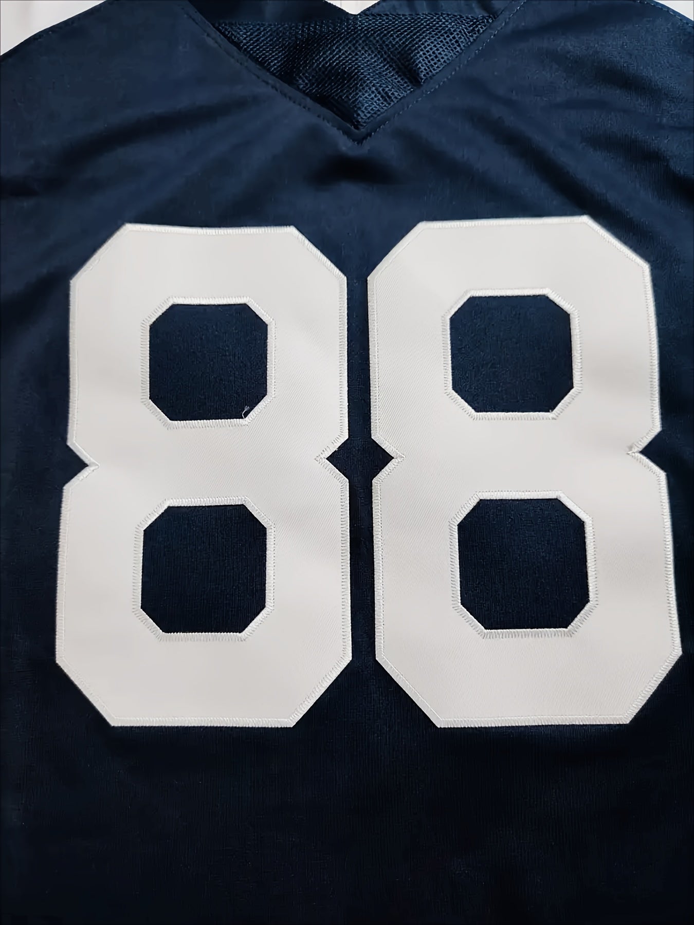 Más el tamaño de los hombres #88 impresión gráfica Jersey camiseta para fútbol \ u002Fsports \ u002Fooutdoor