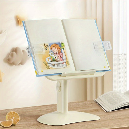 1pc Reading Shelves, Portable Adjustable Reading Shelves, Reading Shelves, Very Suitable For Student Reading And Laptop Tablet Users, Home Study School Office Supplies