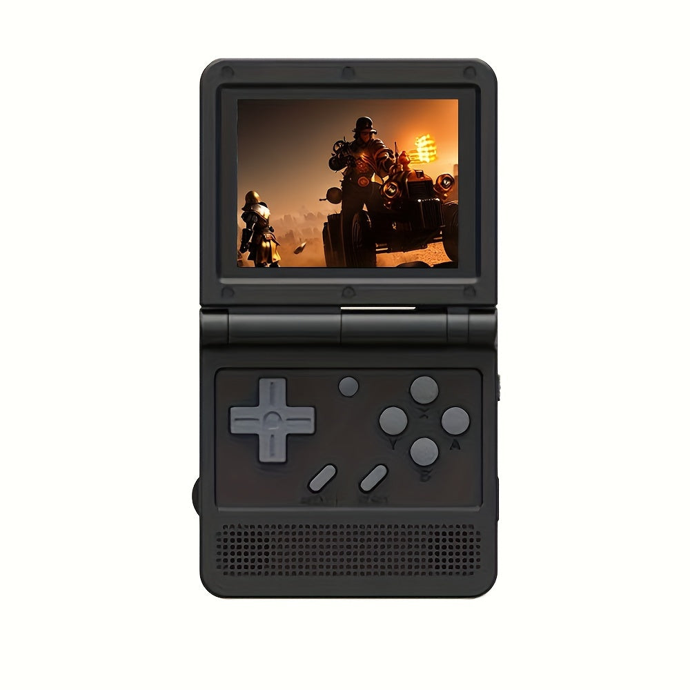 V90 Open Source Source Handheld Mini Retro Nostalgic Vintage Game Console Classic GBA Replica Pocket Handheld 64-bit IPS HD Screen, Not For Children