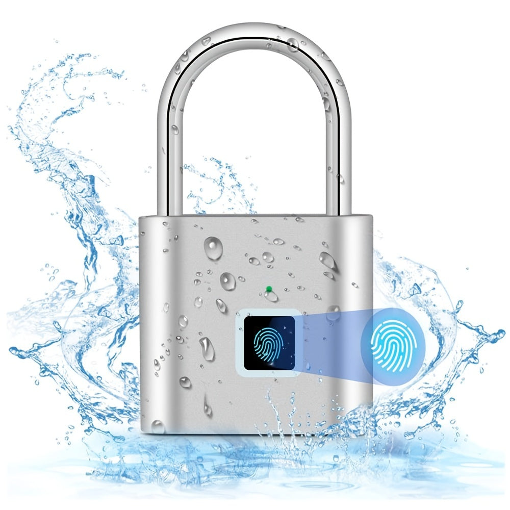 Smart Fingerprint Padlock: Unlock Your Door with a Touch of Your Thumb!