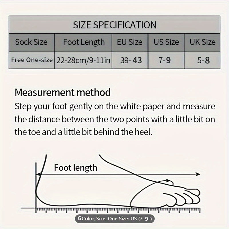 6 pares de humedad respirable que absorbe los calcetines atléticos para los hombres y las mujeres-diseño bordado, longitud del tobillo