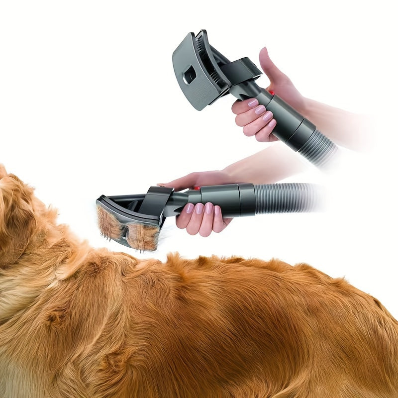 1pc Vacuum Cleaner Pet Brush Suction Head Replacement, Dog Grooming Supplies Vacuum Cleaner Accessories For Long Hair Pets Suitable For Dyson