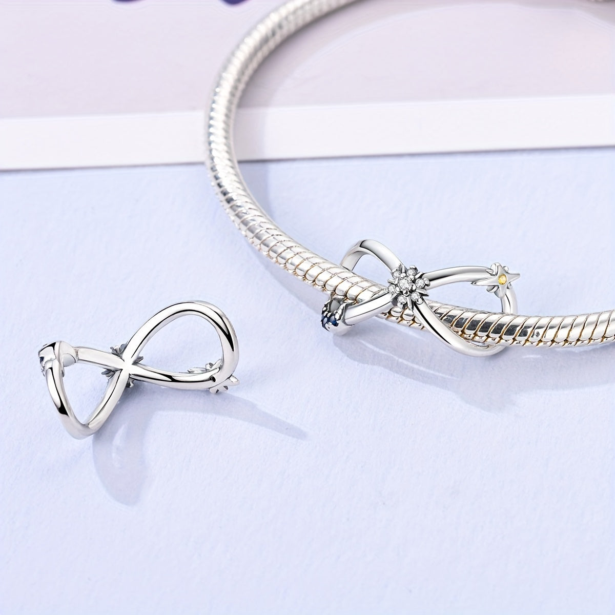 1pc Mode synthetischer Zirkon-Anhänger Kupfer-Anhänger für DIY Schmuck Geschenk, Schmuck herstellung, Valentinstag-Geschenk