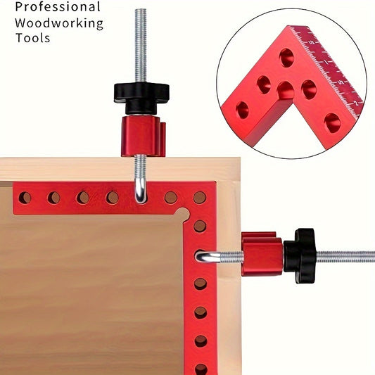 1 Set 90 Degree Positioning Squares, Right Angle Clamps, 5.5\