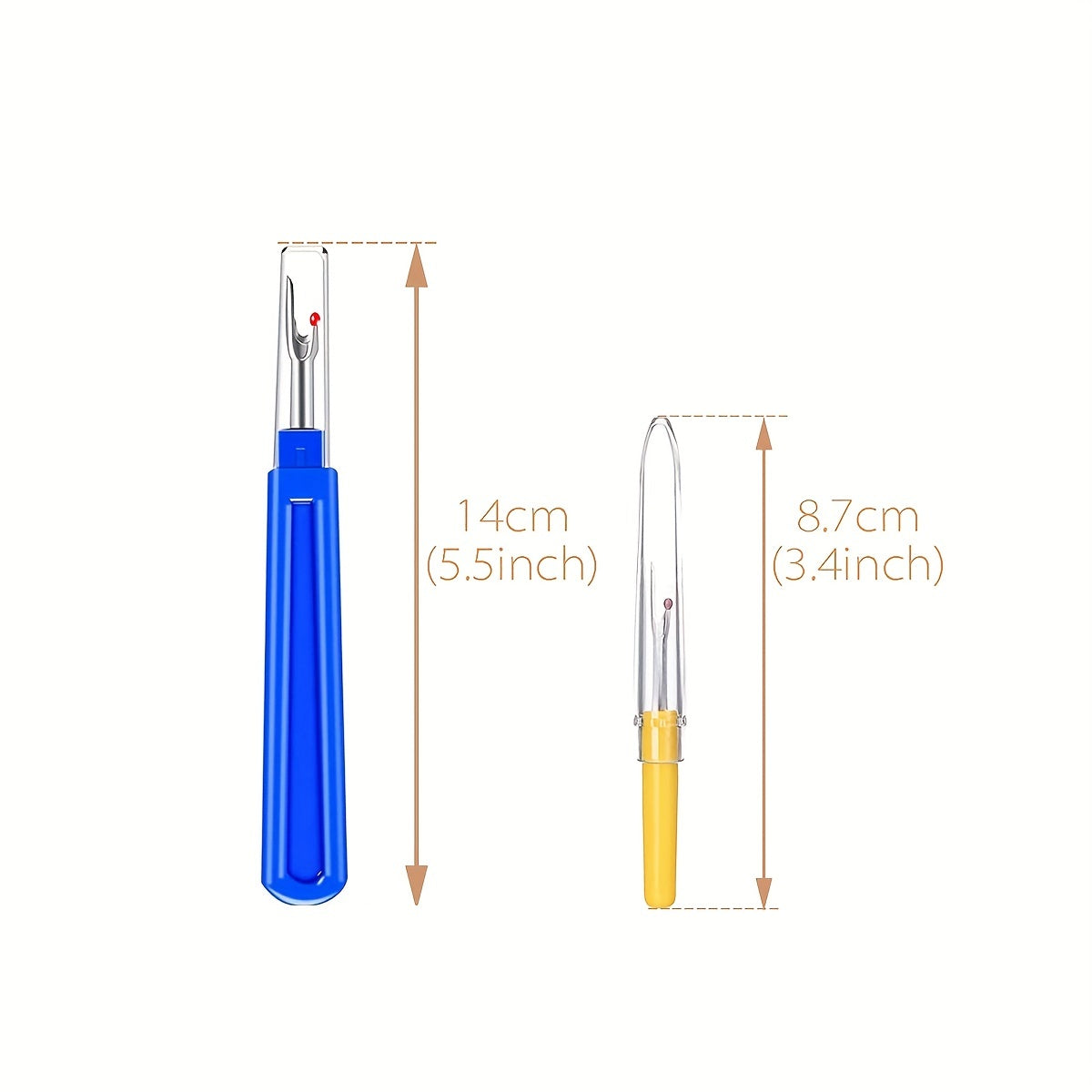 4 \ u002F8pcs, Coser Costura Rippers, Handy Stitch Rippers Para Coser \ u002FCrafting Herramientas de Eliminación de Hilos Kit de Removedores de Hilo de Coser, Herramientas de Costura de Mano Stitch Ripper