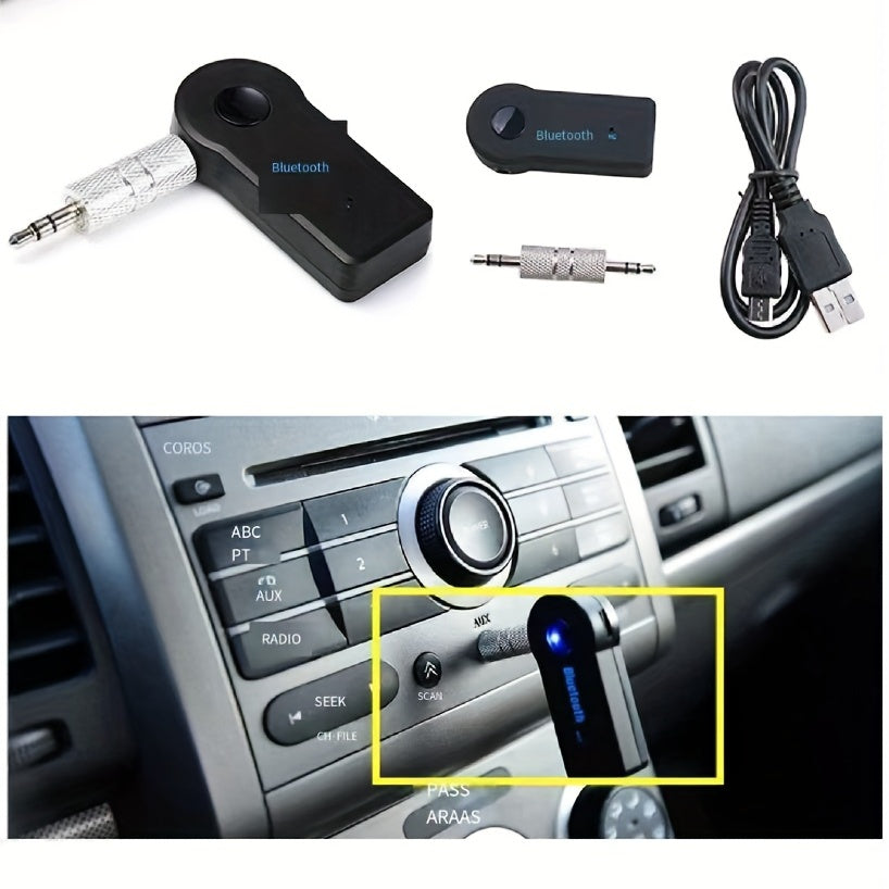 Aux Car BT Receiver 3.5mm Wireless 4.0  Adapter Audio Receiver Converter