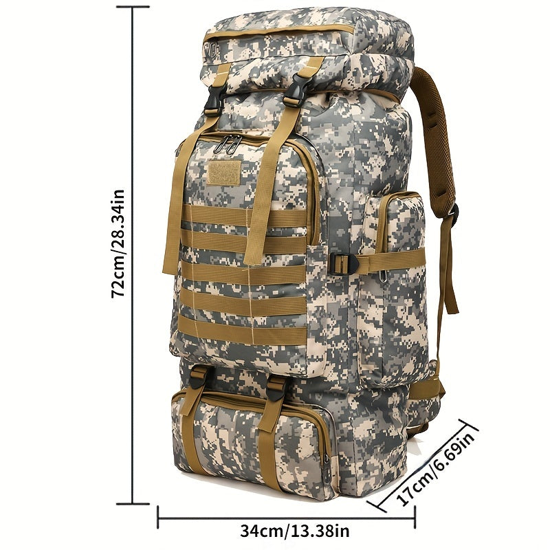 Sac à dos de sport en plein air, Hikingbag extérieur de grande capacité, Sac à dos de camouflage pour le voyage de camping