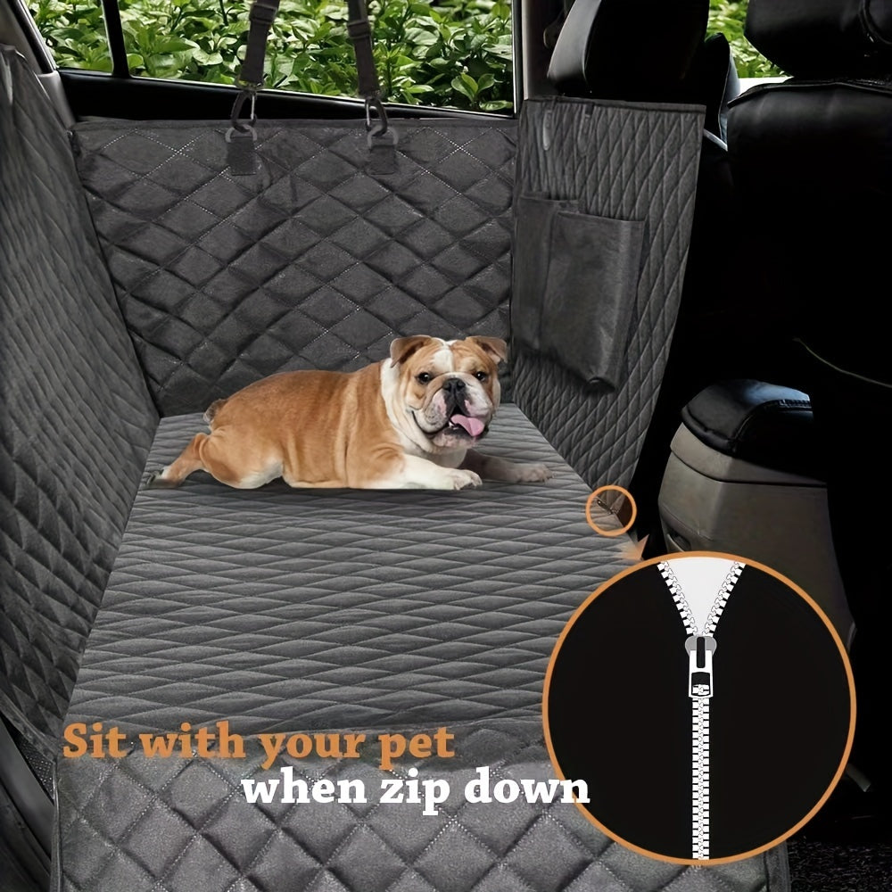 Dog Car Seat Cover Anti-dirty And Waterproof Pet Mat Pet Hammock SUV Cars Pets Protector