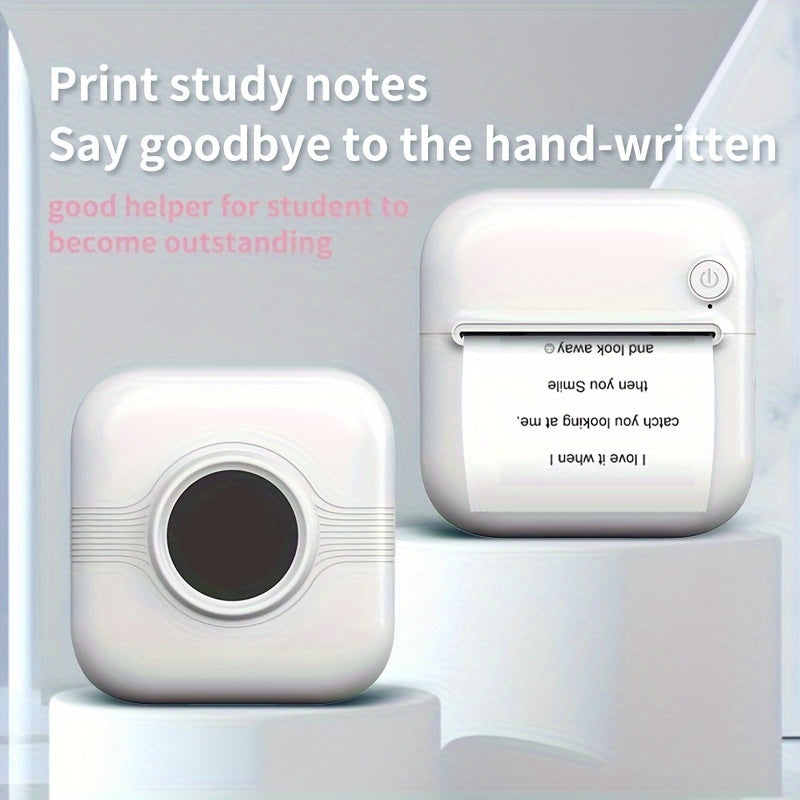 Mini Pocket Printer: Portable Thermal Printer for Android\u002FIOS APP, Inkless & Perfect for Home, Office, Study & Work! The Perfect Gift for Christmas