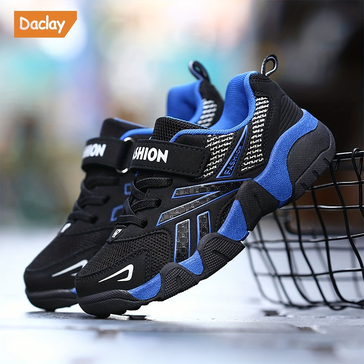 Daclay Boys Breathable Sports Shoes For Running And Jogging, Children's Anti-skid Tennis Shoes Gymnastics Shoes